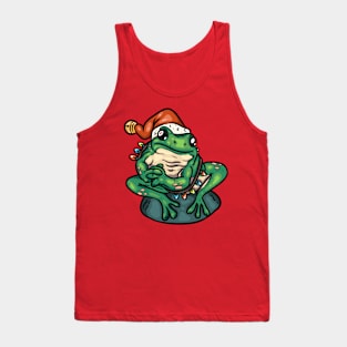 Christmas Frog Tank Top